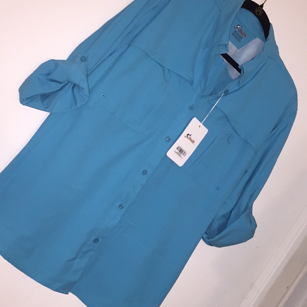 World wide sportsman fishing Columbia boat shirt